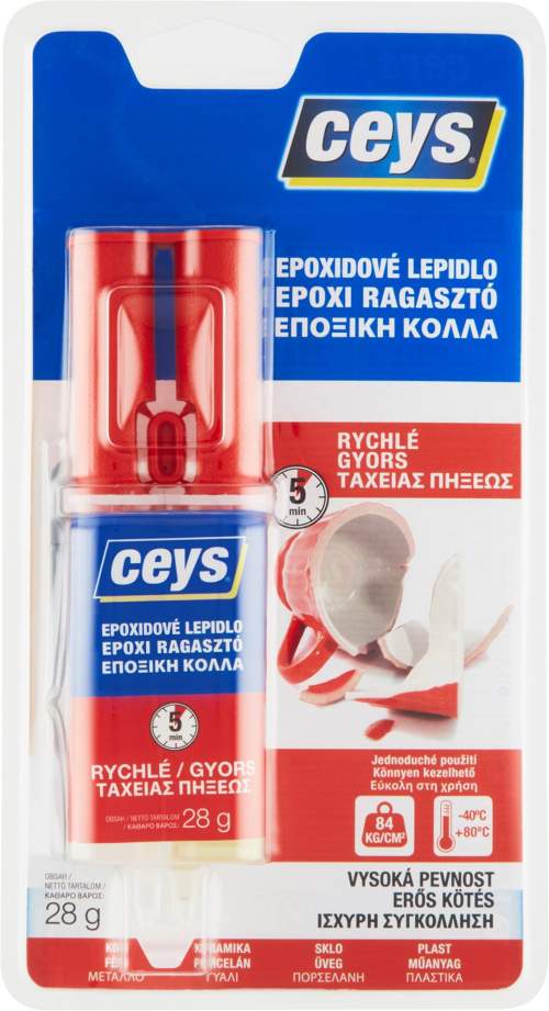 Ceys Lepidlo Epoxidové dvousložkové extra silné standard 24 ml