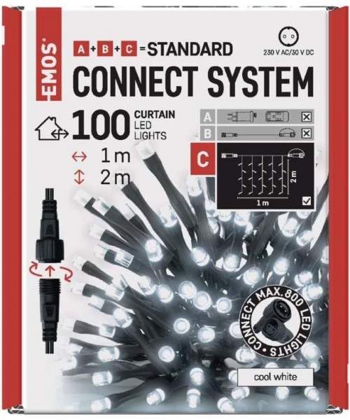 Emos Standard vánoční řetěz D1EC01