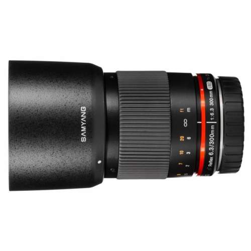 SAMYANG 300 mm f/6,3 ED UMC CS Reflex pro Canon EF-M černý