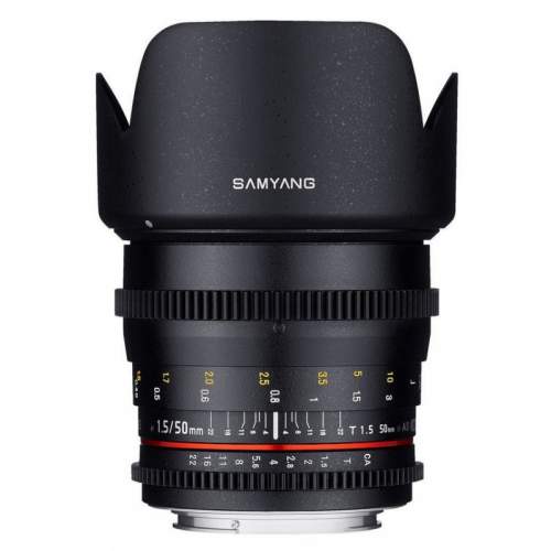 SAMYANG 50 mm T1,5 VDSLR AS UMC pro Canon EF