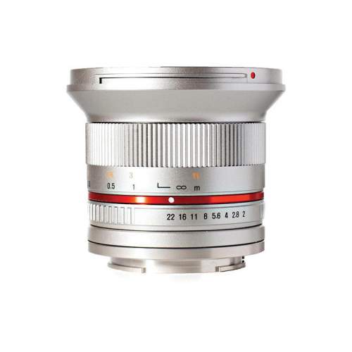 Samyang MF 12mm F2.0 APS-C Canon M (Silver)