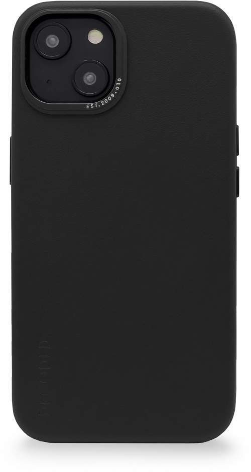Kryt na mobil Decoded Leather Backcover Black iPhone 14 Plus