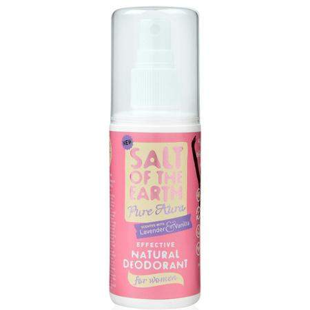 Salt of the Earth Pure Aura Přírodní deodorant sprej levandule a vanilka 100 ml