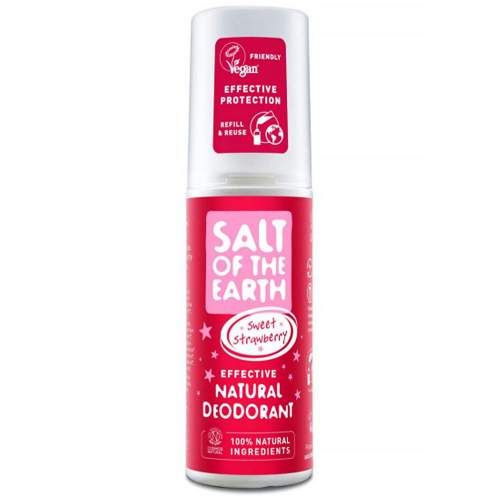 Salt of the Earth Pure Rock Chick Přírodní deodorant sprej jahoda 100 ml