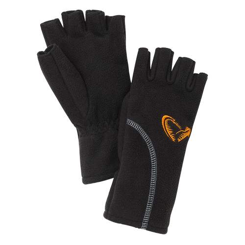 Savage Gear Wind Pro Half Finger L Black