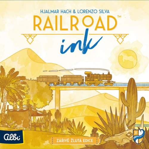 ALBI  Railroad Ink - žlutá edice