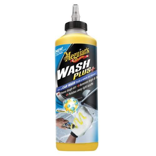 Meguiar's Car Wash Plus+-, Vysoce koncentrovaný šampon na odolné nečistoty, 709 ml Meguiar's G25024