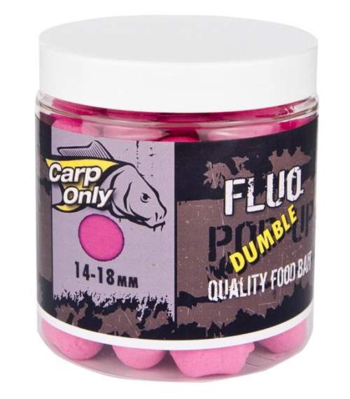 CARP-ONLY Plovoucí boilies dumbelky CARP ONLY Pink 80g Varianta: DUMBLE POP UP PINK 14 - 18MM 80G