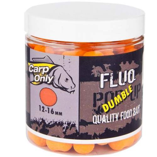 CARP-ONLY Plovoucí boilies dumbelky CARP ONLY Yellow 80g Varianta: DUMBLE POP UP YELLOW 14 - 18MM 80G