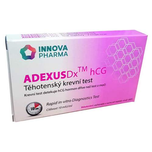 Adiel ADEXUSDx hCG Těhotenský test krevní 1 ks