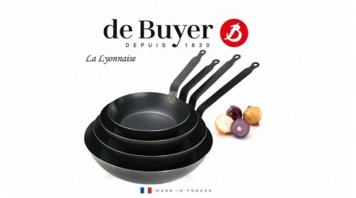 de Buyer 5020.28 LA LYONNAISE pánev blue steel