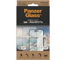 PanzerGlass Apple iPhone 14 Pro s Anti-reflexní vrstvou a instalačním rámečkem 2788