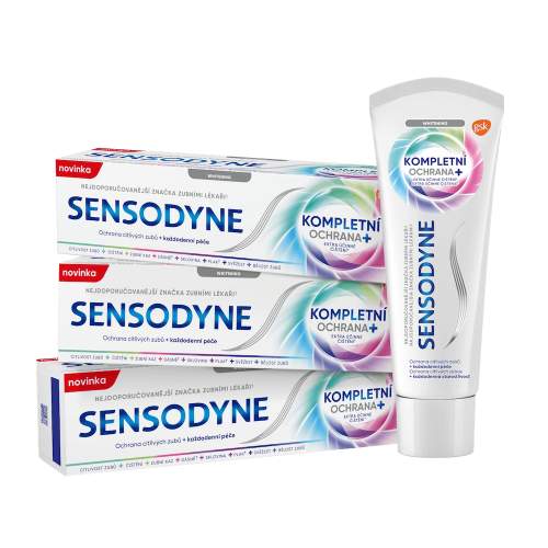 Sensodyne Complete Whitening 3x75 ml