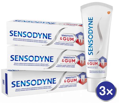 SENSODYNE Sensitivity & Gum 3× 75 ml