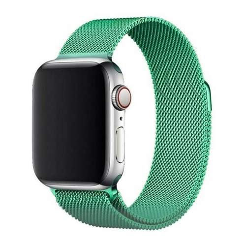 Magnetic Strap řemínek pro Apple Watch 7 (45mm), mátový
