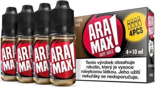 ARAMAX 4Pack Coffee Max 4x10ml-3mg