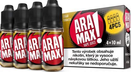 ARAMAX Cigar Tobacco 4x10ml 18mg