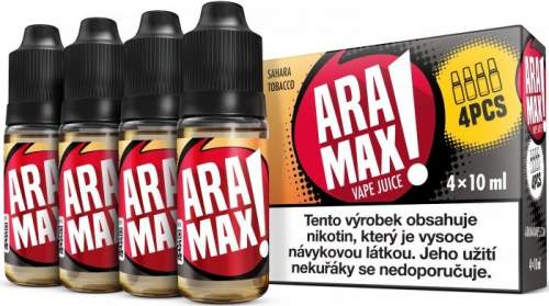 Aramax Sahara Tobacco 4x10ml 6mg