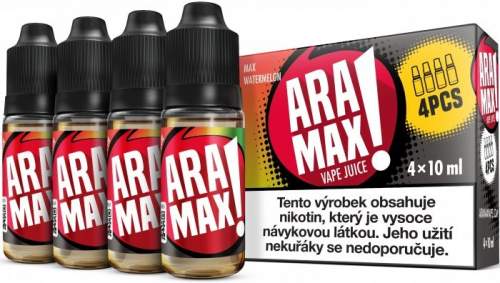 Liquid ARAMAX 4Pack Max Watermelon 4x10ml-6mg
