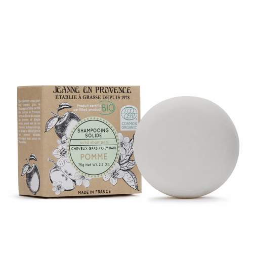 Jeanne En Provence Tuhý bio Jablko (Solid Shampoo) 100 g