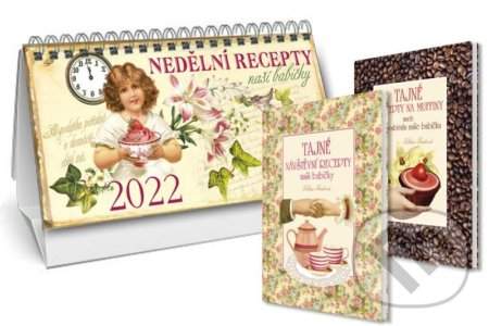 Klára Trnková: Stolní kalendář nedělní menu 2022