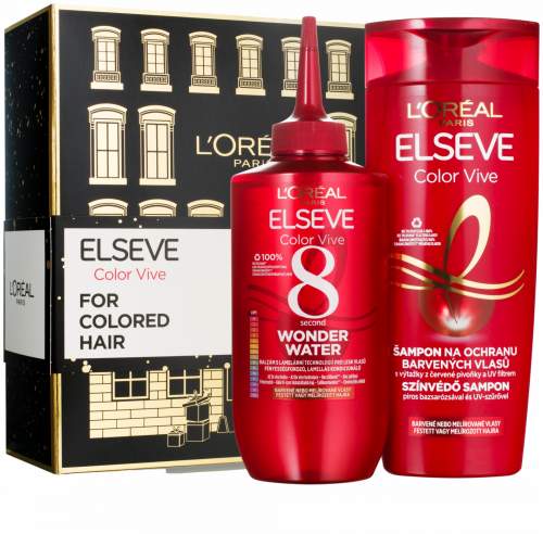 L'Oréal Paris Elseve Color Vive dárková sada pro barvené vlasy 2 ks