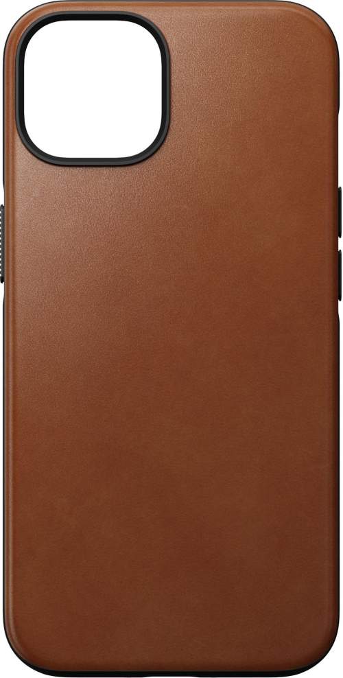 Nomad Modern Leather MS Case, tan- iPhone 14