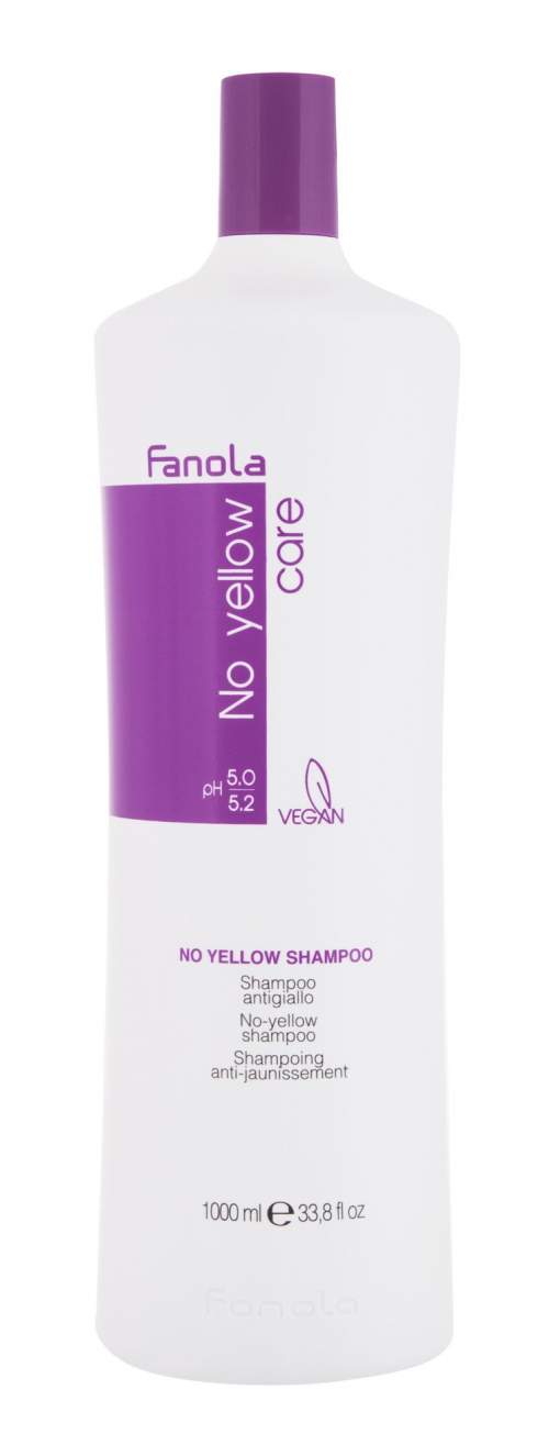 FANOLA No Yellow Shampoo šampon pro platinově blond a šedivé vlasy 1000 ml