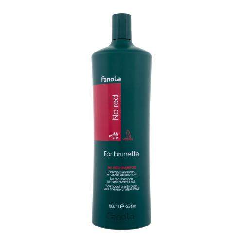 FANOLA No Red For Brunette Shampoo 1000ml - šampon pro brunetky