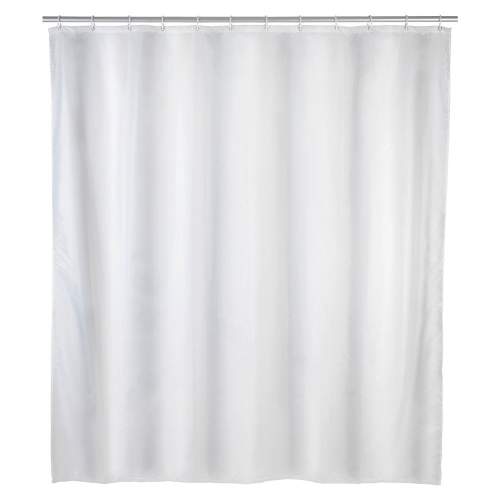 WENKO Sprchový závěs, textilní, PEVA, barva bílá, 120x200 cm