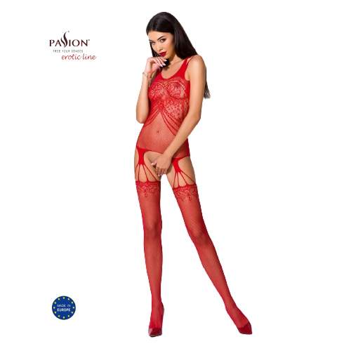 Passion Bodystocking BS070 Red