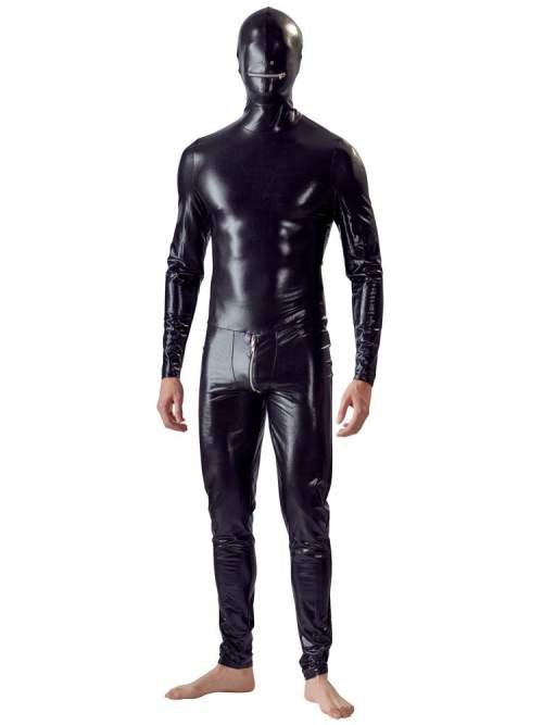 Celopostavový obleček Fetish Collection Full-Body Suit M