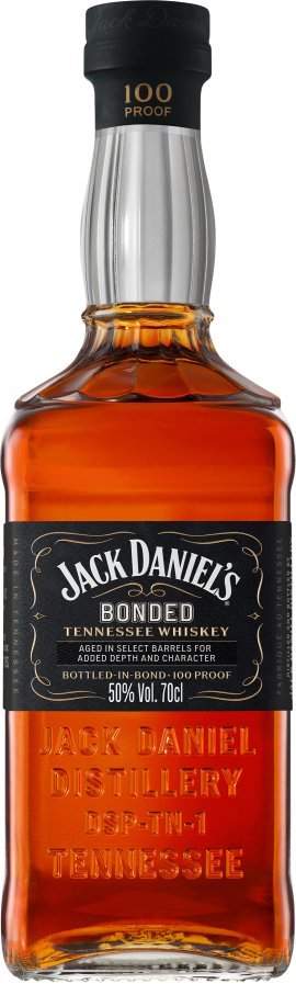 Jack Daniels „ Bonded ” Tennessee whiskey 50% vol. 0.70 l