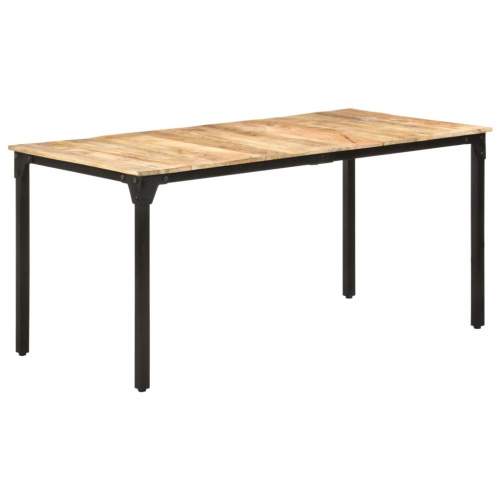 Jídelní stůl 160 × 80 × 76 cm hrubé mangovníkové dřevo