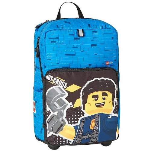 LEGO Školní batoh na kolečkách City Police Adventure 15 l