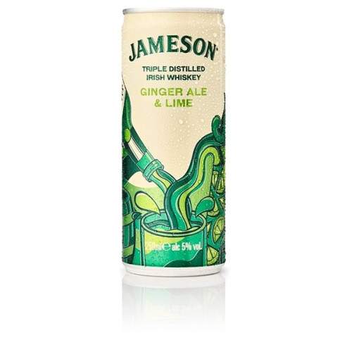 Jameson Ginger Ale & Lime 0,25l 5%