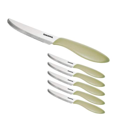 Tescoma Nůž jídelní PRESTO 12 cm 6 ks béžová