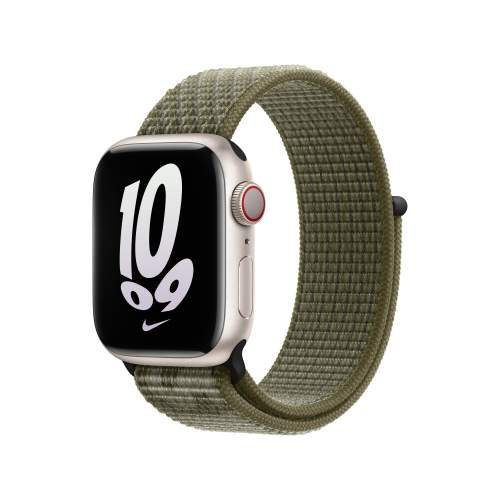 Apple Watch 41mm zeleno-platinový Nike MPHX3ZM/A