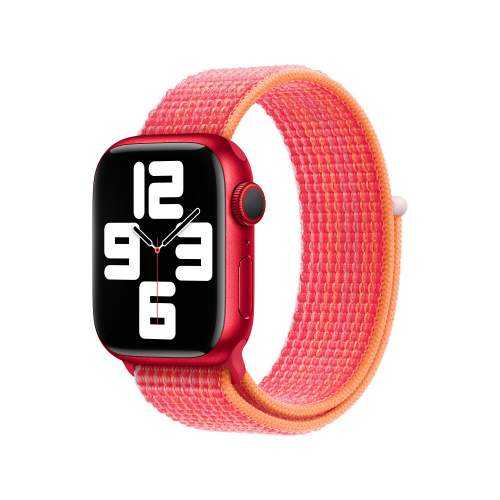 Apple Watch 41mm (PRODUCT)RED provlékací sportovní řemínek
