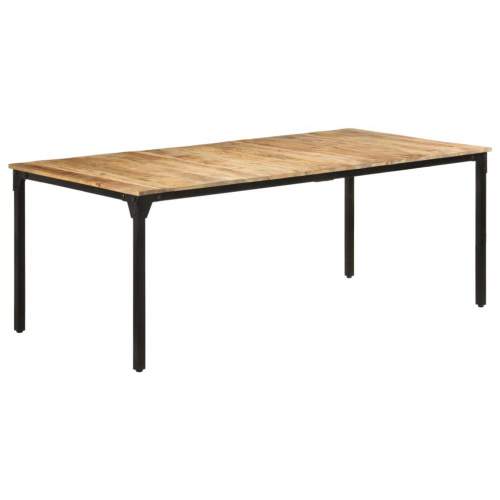 Jídelní stůl 200 × 100 × 76 cm hrubé mangovníkové dřevo