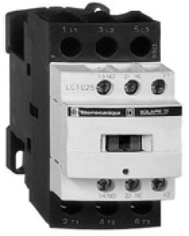 Schneider Electric TeSys stykač 25A 1Z+1V 24V DC LC1D25BD
