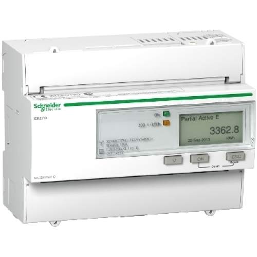Schneider Electric A9MEM3310 Elektroměr iEM3310 do 125A, pulzní výstup, MID