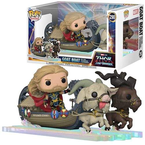 Funko POP! Thor: Love and Thunder - Thor & Goat Boat (Super-deluxe)