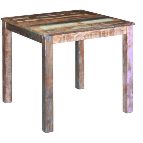 VIDA Jídelní stůl recyklované dřevo 80 x 82 x 76 cm