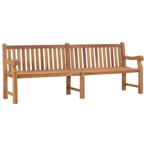 vidaXL 228 cm masivní teakové dřevo