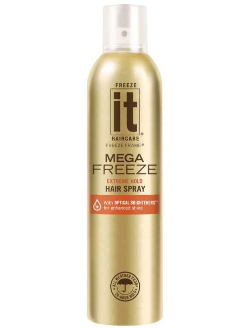 Freeze It Mega Freeze Hair Spray 24 hodin extrémně tužící lak zmrazovač 283g