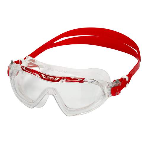 Aquasphere Brýle plavecké VISTA XP čirý zorník červená