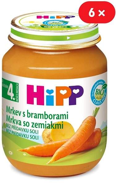 HiPP BIO Karotka s brambory 6 x 125g