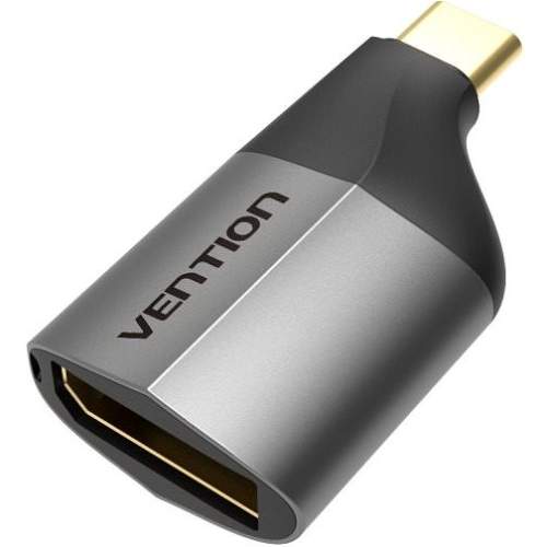 Vention Type-C (USB-C) to DisplayPort (DP) Adapter Gray Metal Type TCCH0