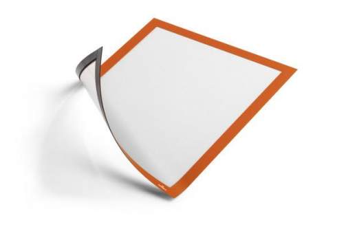Durable Magnetický rámeček DURAFRAME A4 Oranžový 5 ks